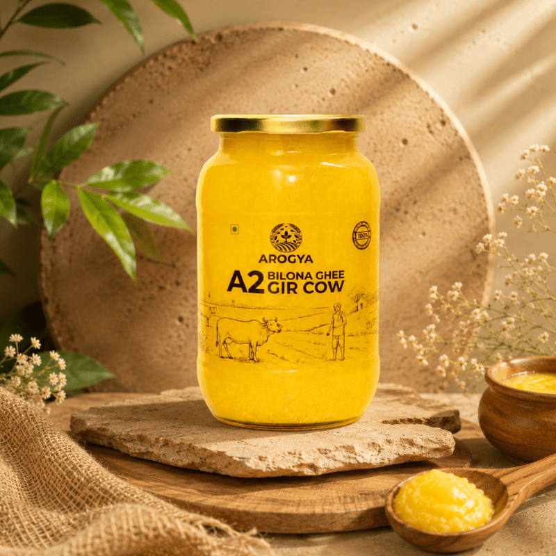 A2 Desi Cow Ghee - Arogya Arogya