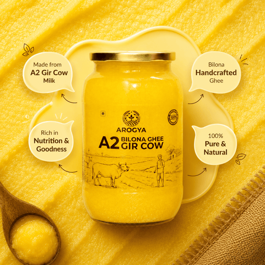 Arogya A2 Gir Cow Ghee - Arogya Arogya