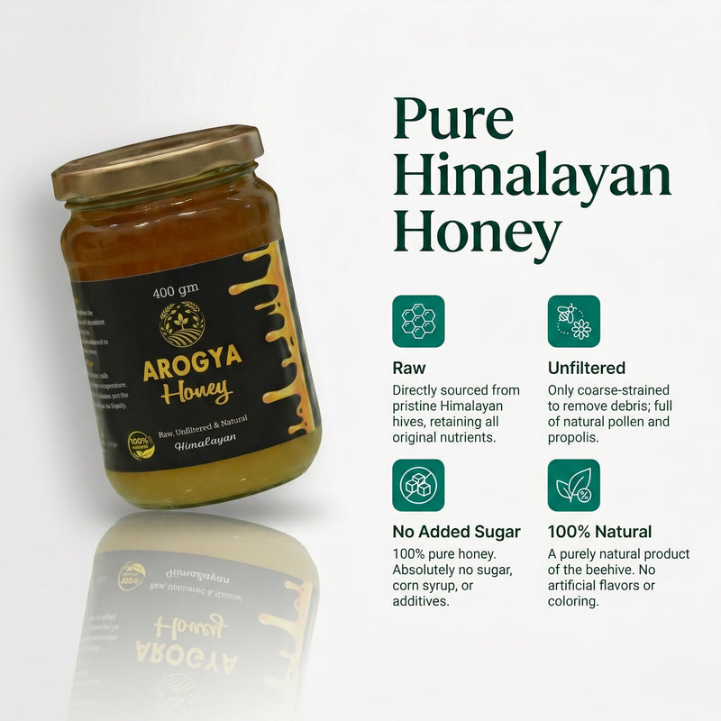 Organic Raw Honey - Arogya Arogya
