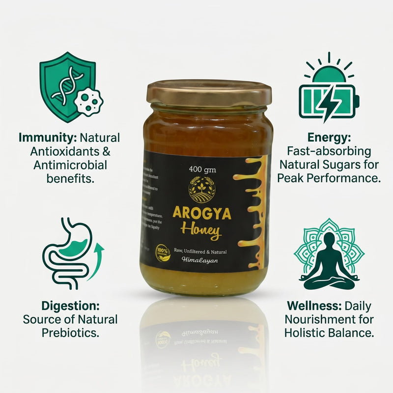 Organic Raw Honey - Arogya Arogya